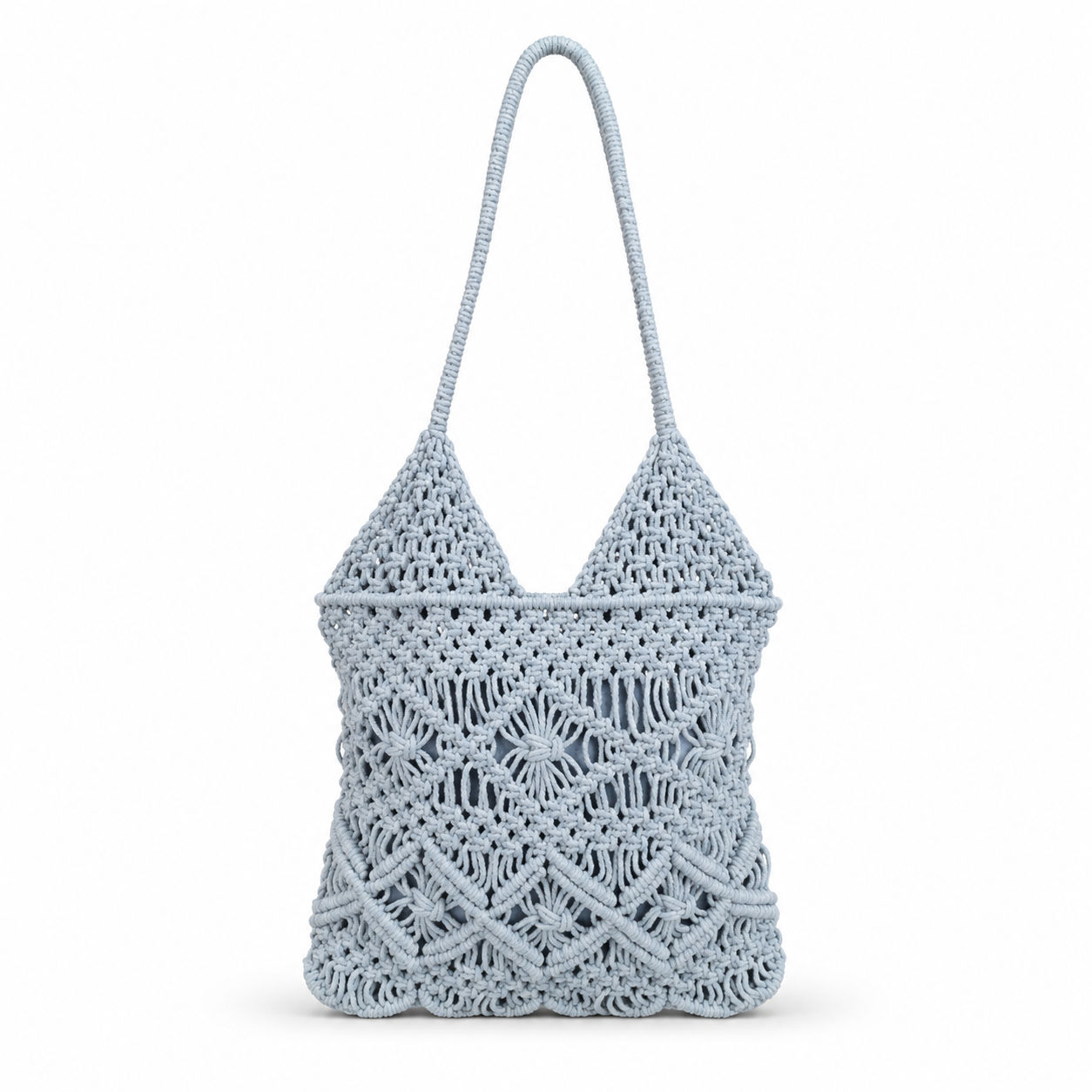 Grey Hemp Tote Bag